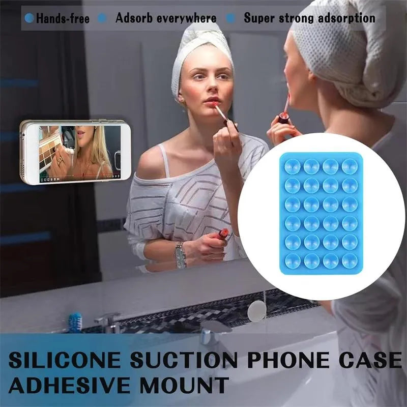 Hands Free Silicone Suction Phone Holder